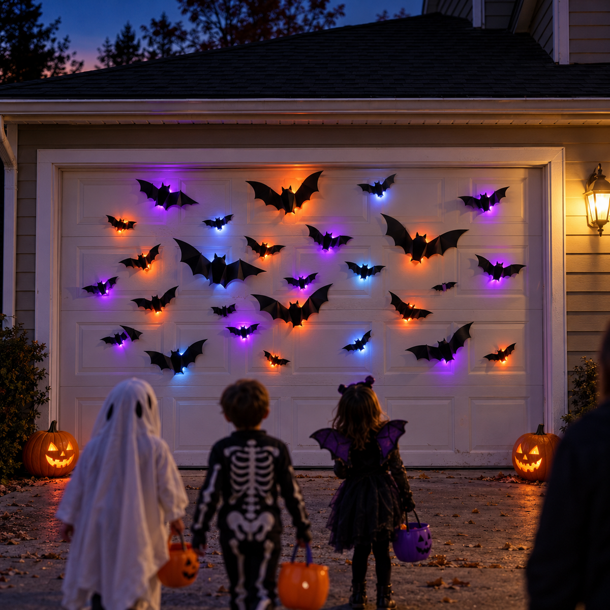 Spooky Glow 3D Bat Lights