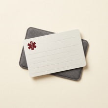 Emergency ID card, case and 1-year guarantee